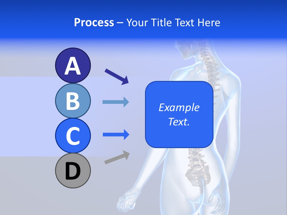 Vertebral Spine White PowerPoint Template