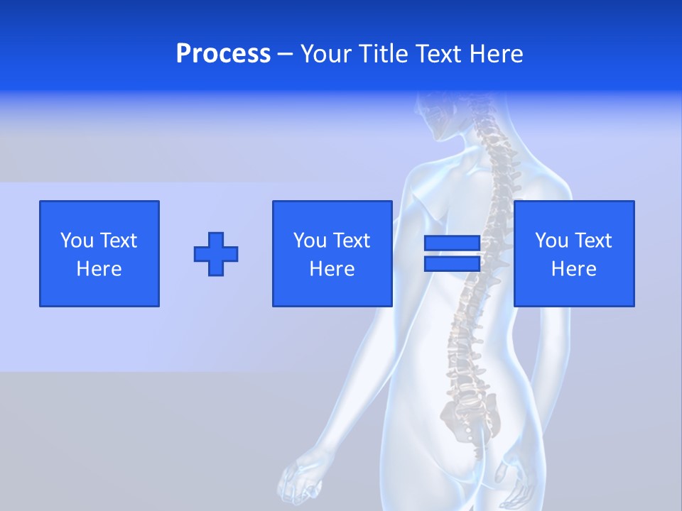 Vertebral Spine White PowerPoint Template