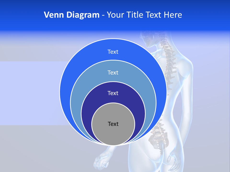 Vertebral Spine White PowerPoint Template