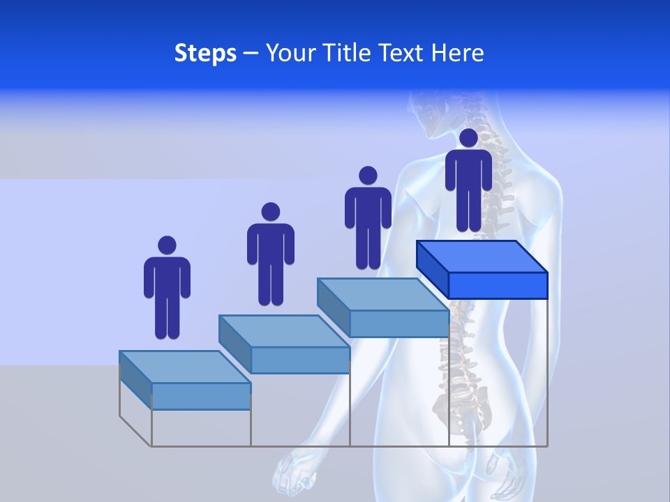 Vertebral Spine White PowerPoint Template