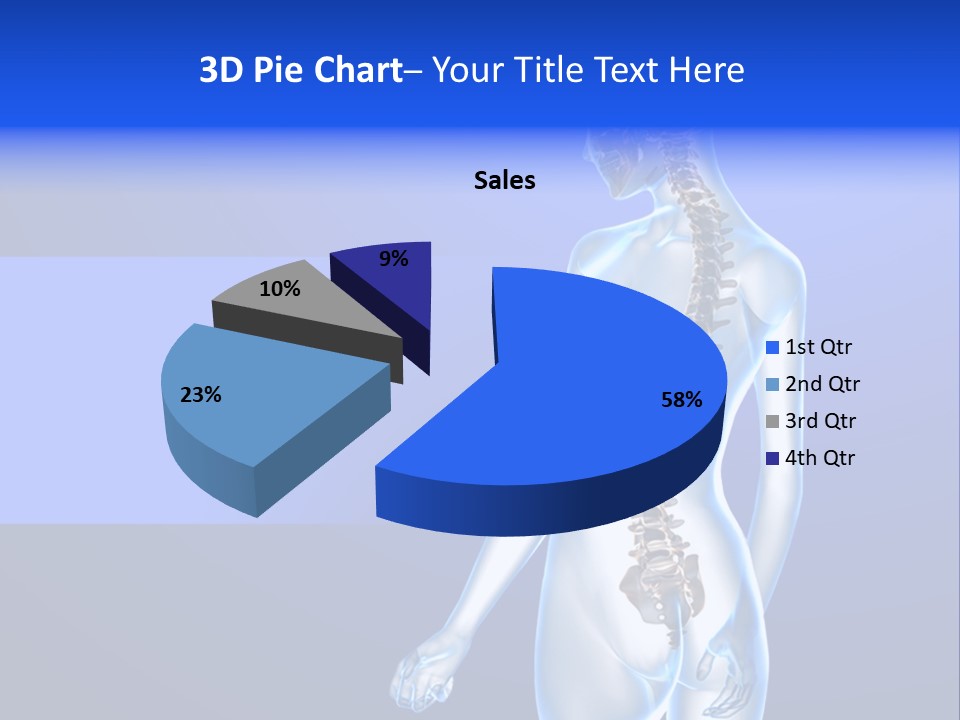 Vertebral Spine White PowerPoint Template