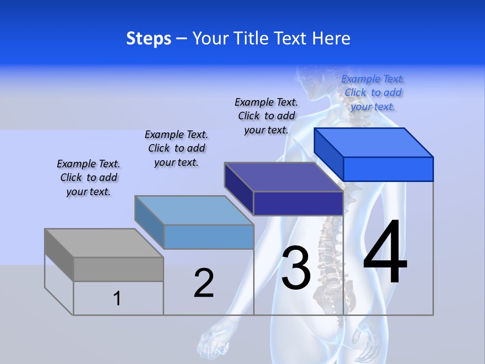 Vertebral Spine White PowerPoint Template