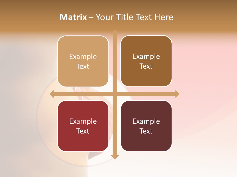 Portrait Cancer Tempting PowerPoint Template