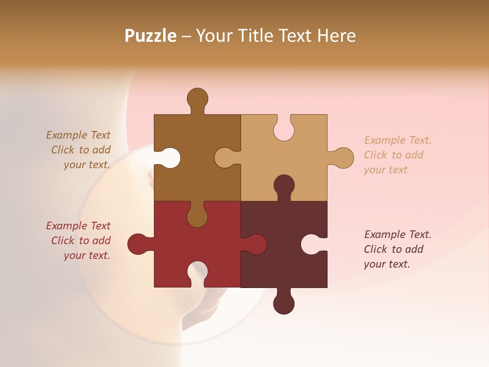 Portrait Cancer Tempting PowerPoint Template