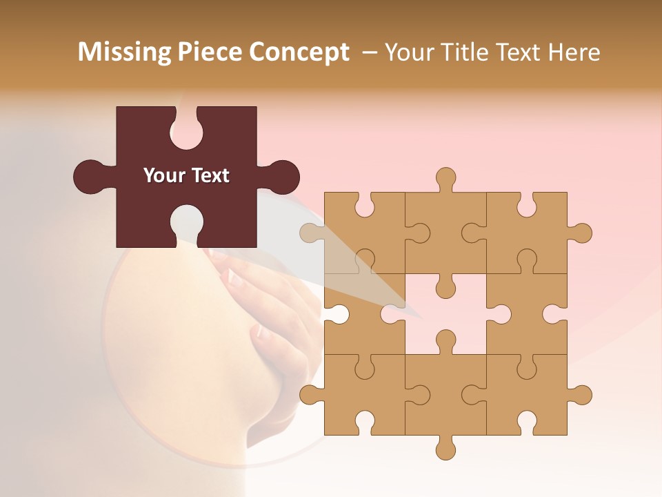 Portrait Cancer Tempting PowerPoint Template