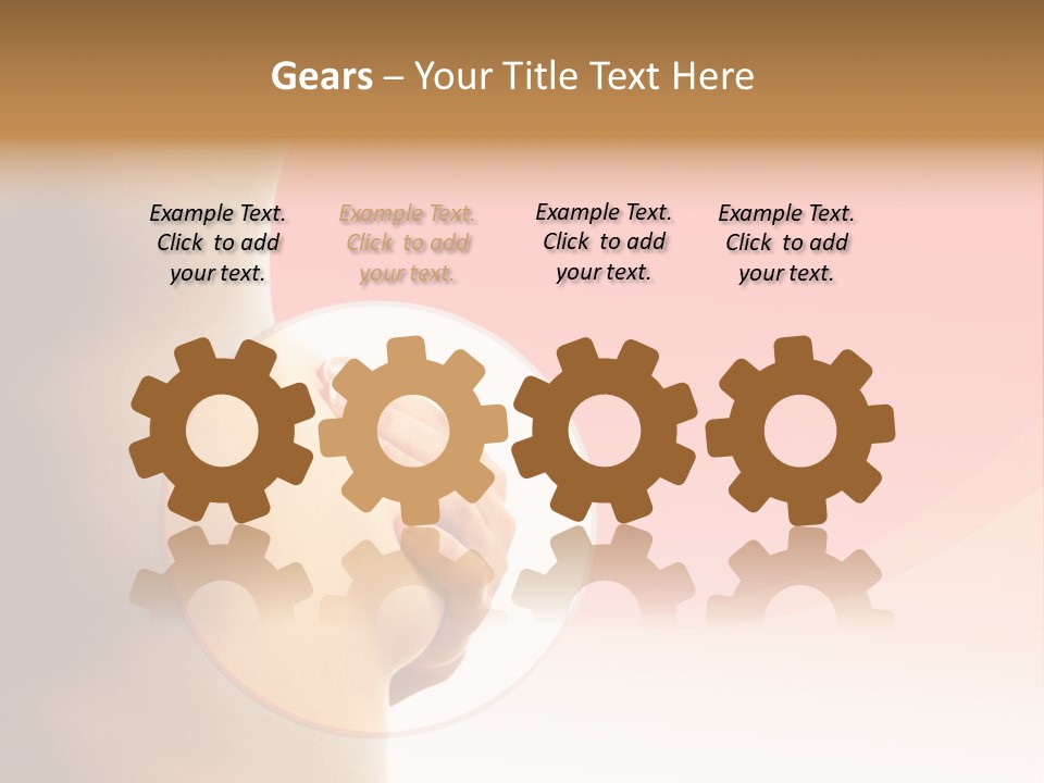 Portrait Cancer Tempting PowerPoint Template