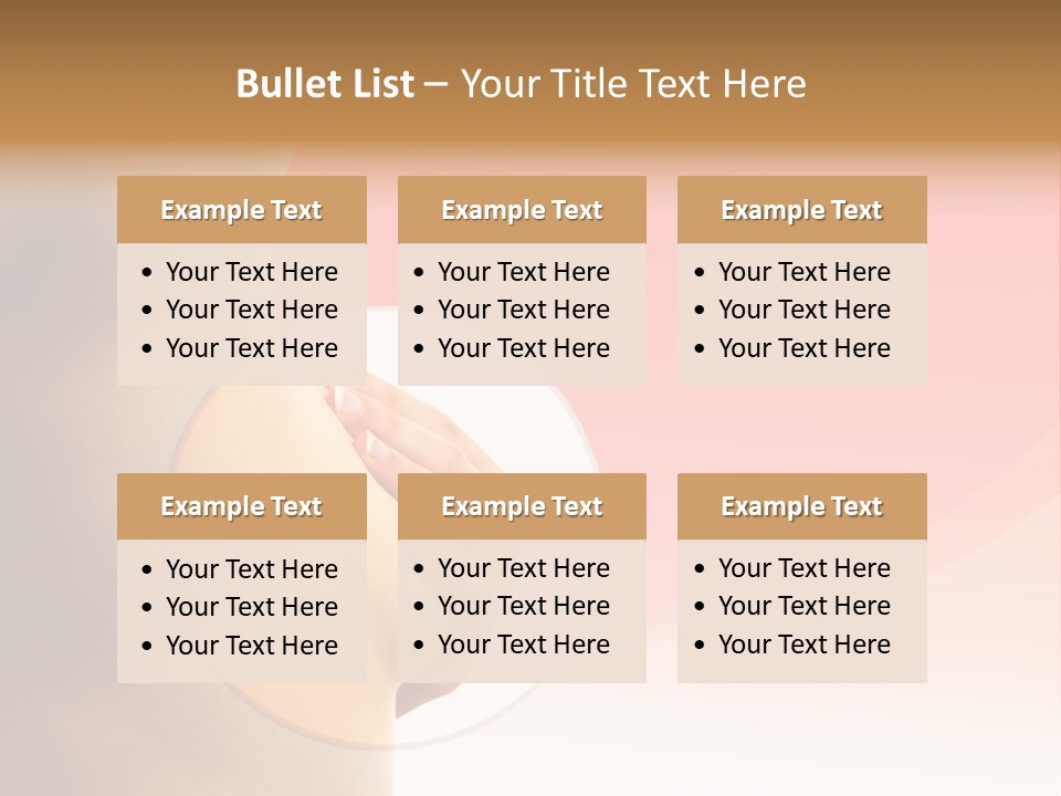 Portrait Cancer Tempting PowerPoint Template