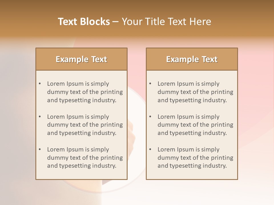 Portrait Cancer Tempting PowerPoint Template
