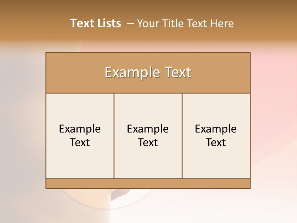 Portrait Cancer Tempting PowerPoint Template
