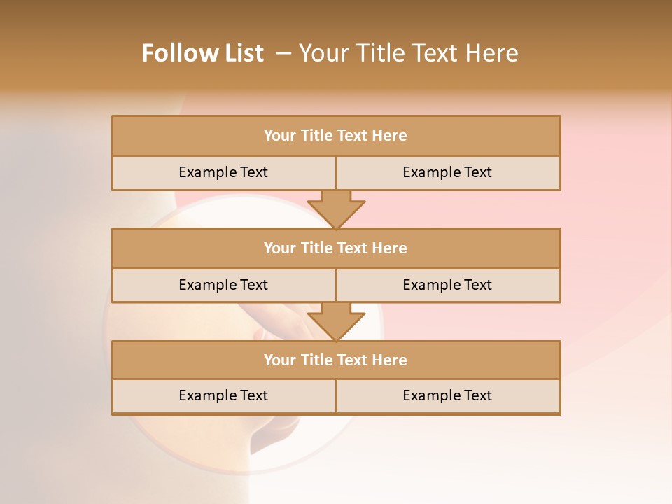 Portrait Cancer Tempting PowerPoint Template