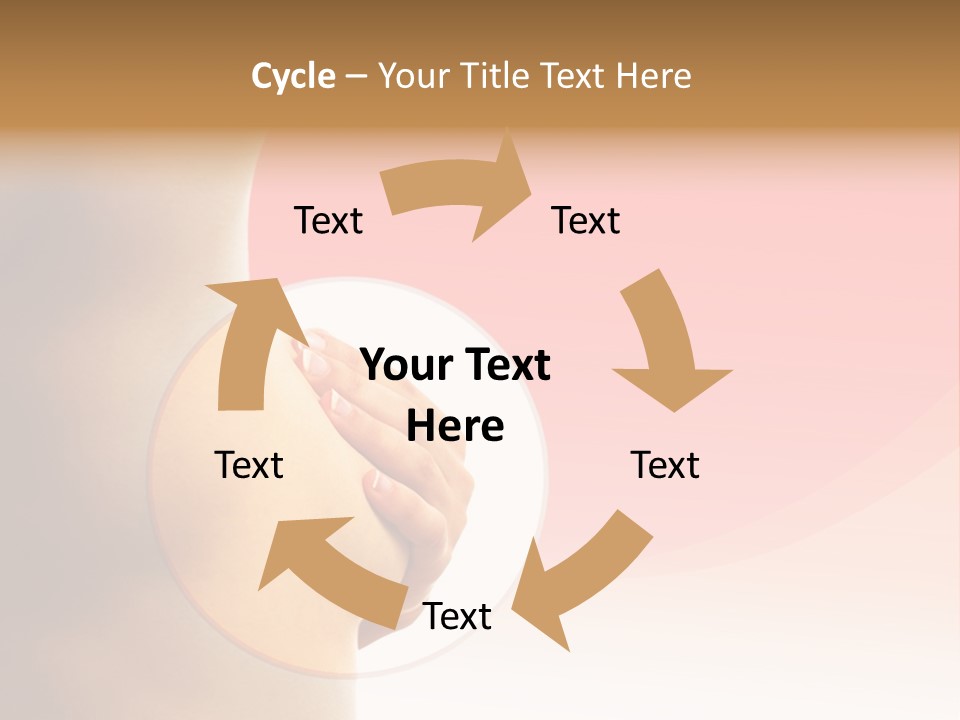 Portrait Cancer Tempting PowerPoint Template