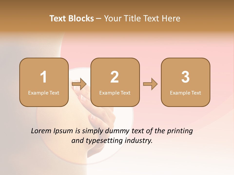 Portrait Cancer Tempting PowerPoint Template