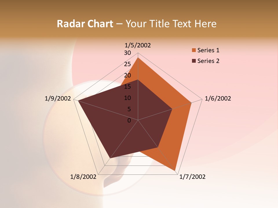 Portrait Cancer Tempting PowerPoint Template