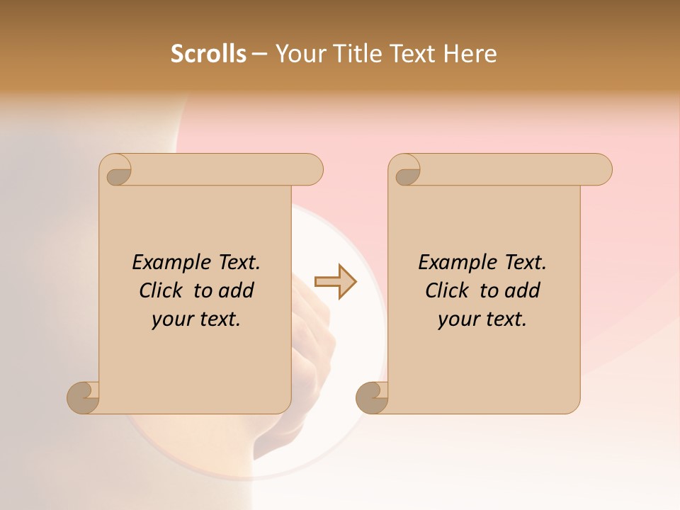 Portrait Cancer Tempting PowerPoint Template