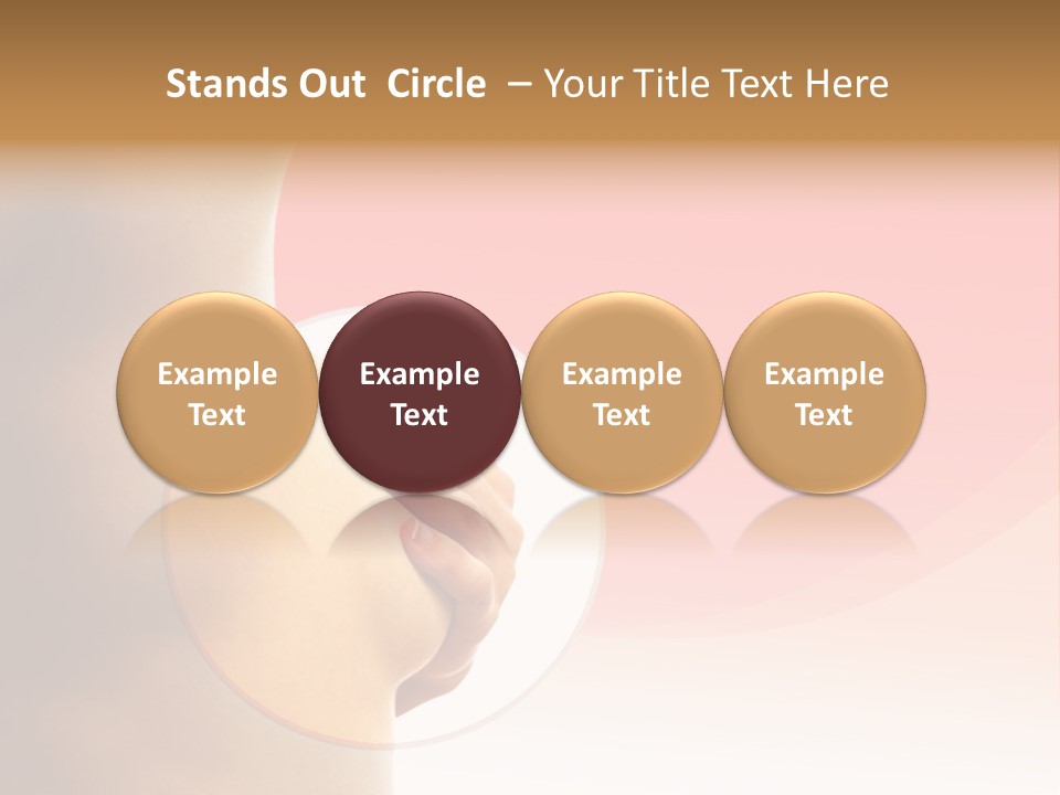 Portrait Cancer Tempting PowerPoint Template