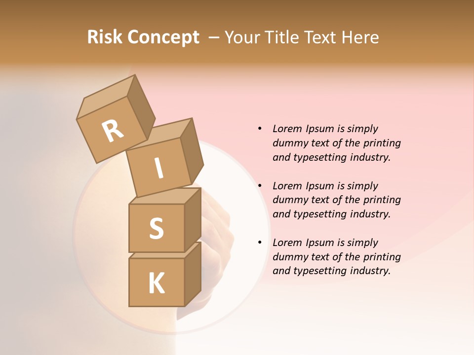 Portrait Cancer Tempting PowerPoint Template