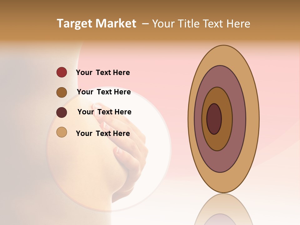 Portrait Cancer Tempting PowerPoint Template