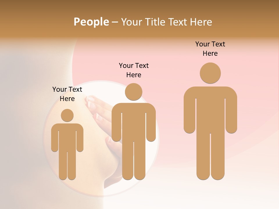 Portrait Cancer Tempting PowerPoint Template