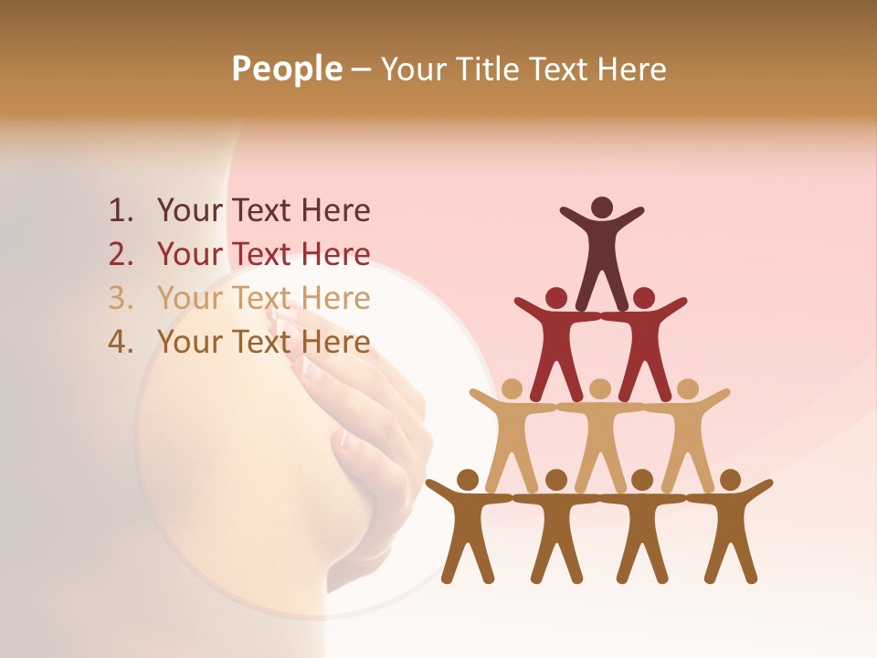 Portrait Cancer Tempting PowerPoint Template