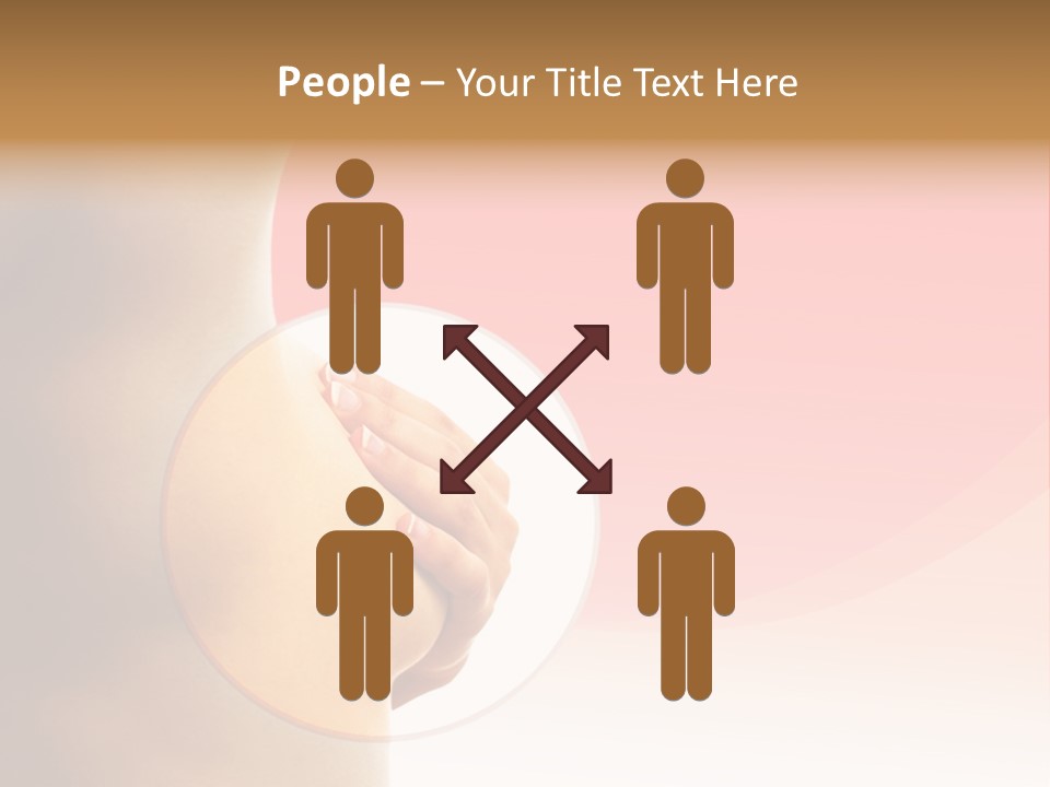 Portrait Cancer Tempting PowerPoint Template