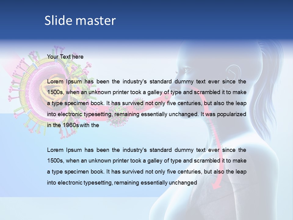 Corporate Team Writing PowerPoint Template