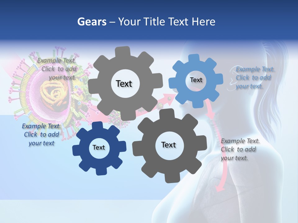 Corporate Team Writing PowerPoint Template