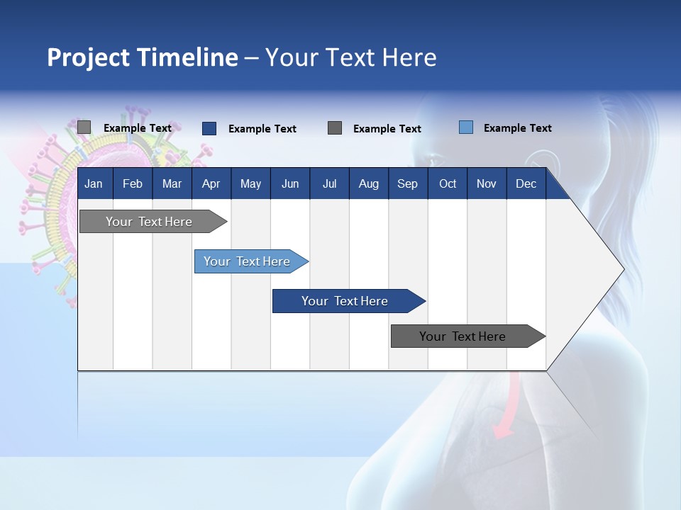 Corporate Team Writing PowerPoint Template