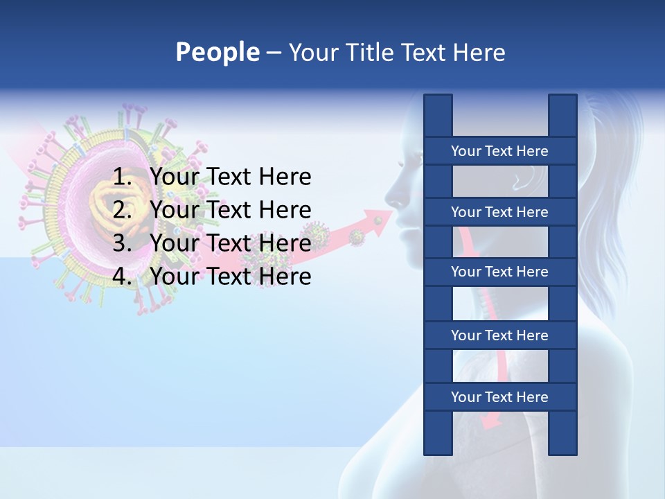 Corporate Team Writing PowerPoint Template