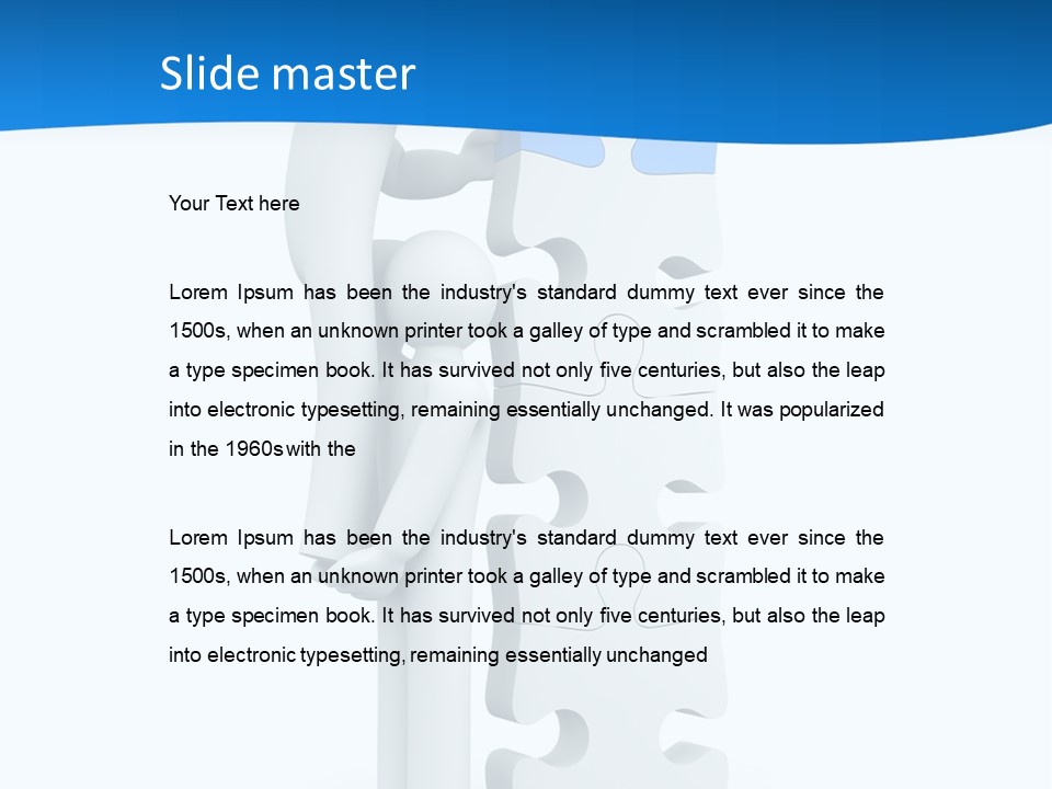 Shop Piece Sign PowerPoint Template