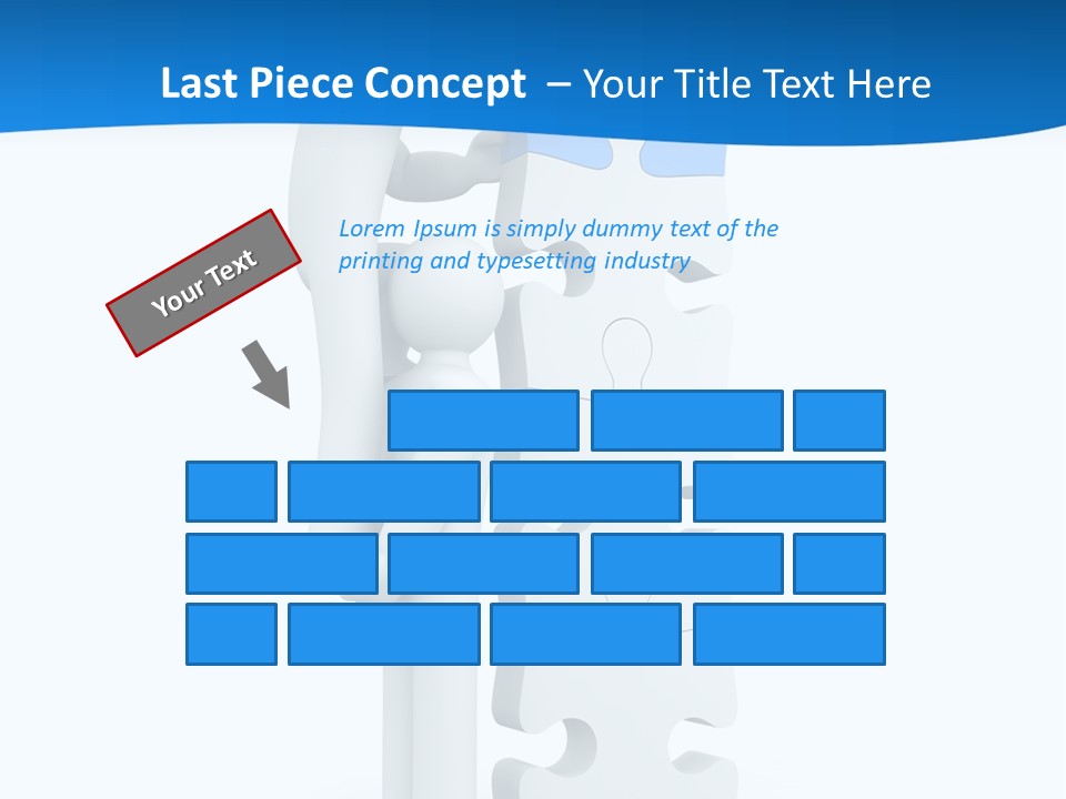 Shop Piece Sign PowerPoint Template