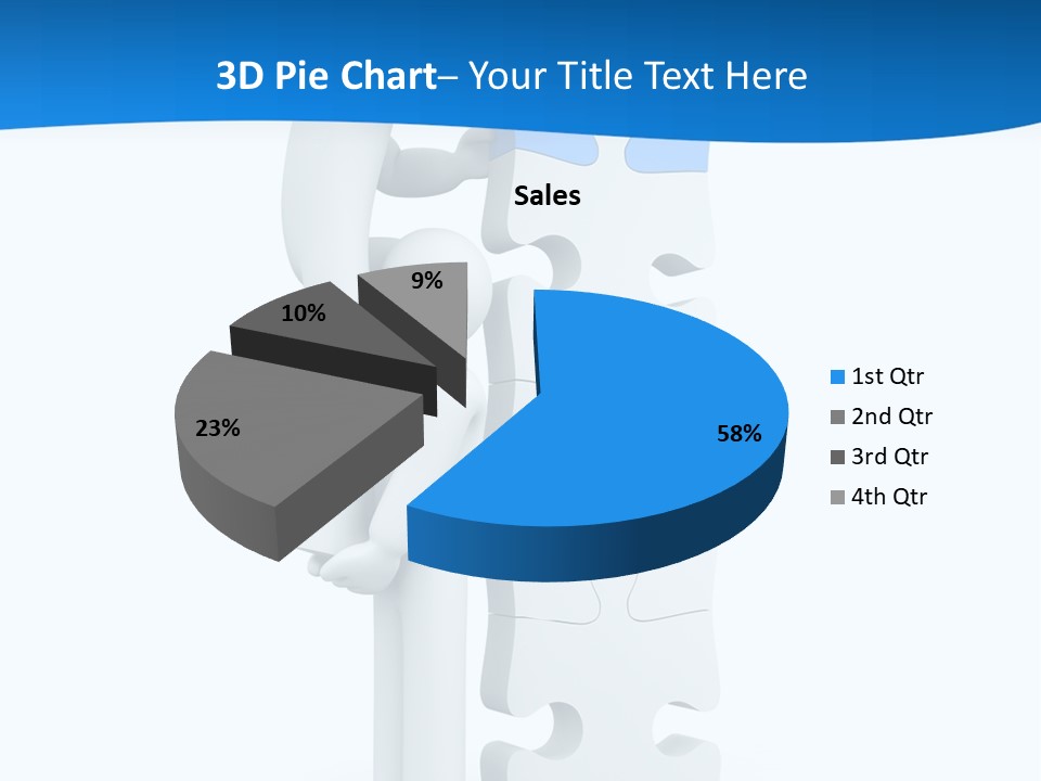 Shop Piece Sign PowerPoint Template