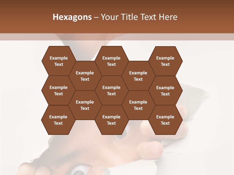 Two Hole Couple PowerPoint Template