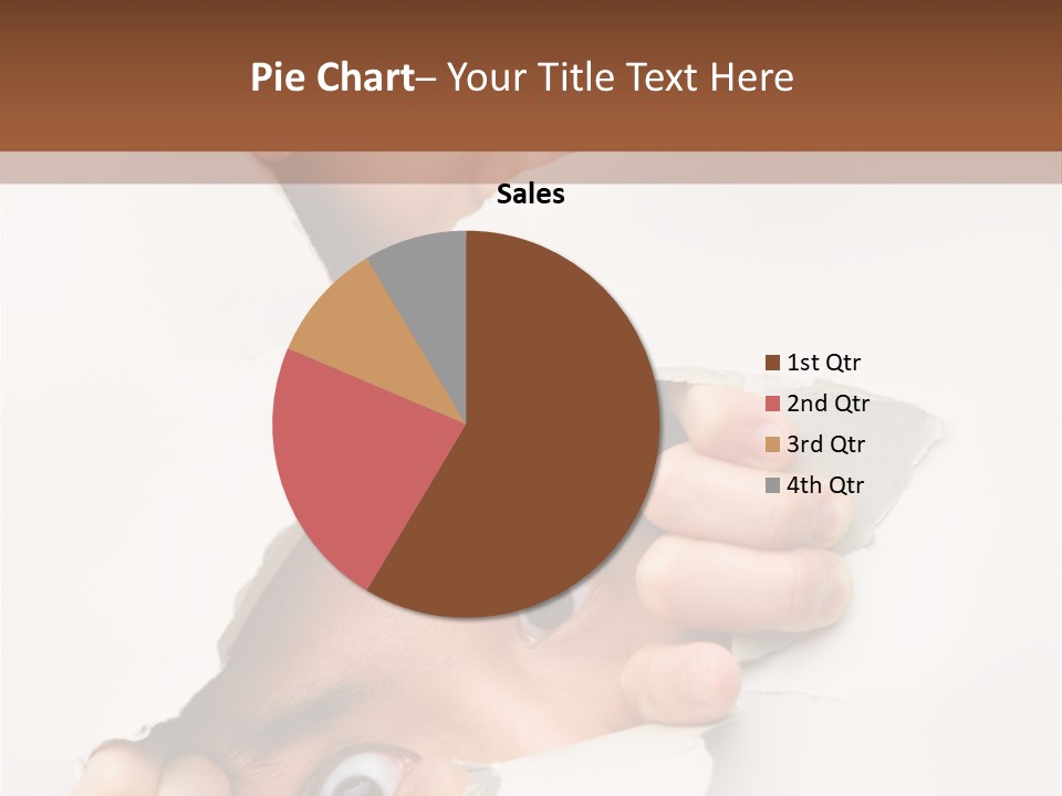 Two Hole Couple PowerPoint Template