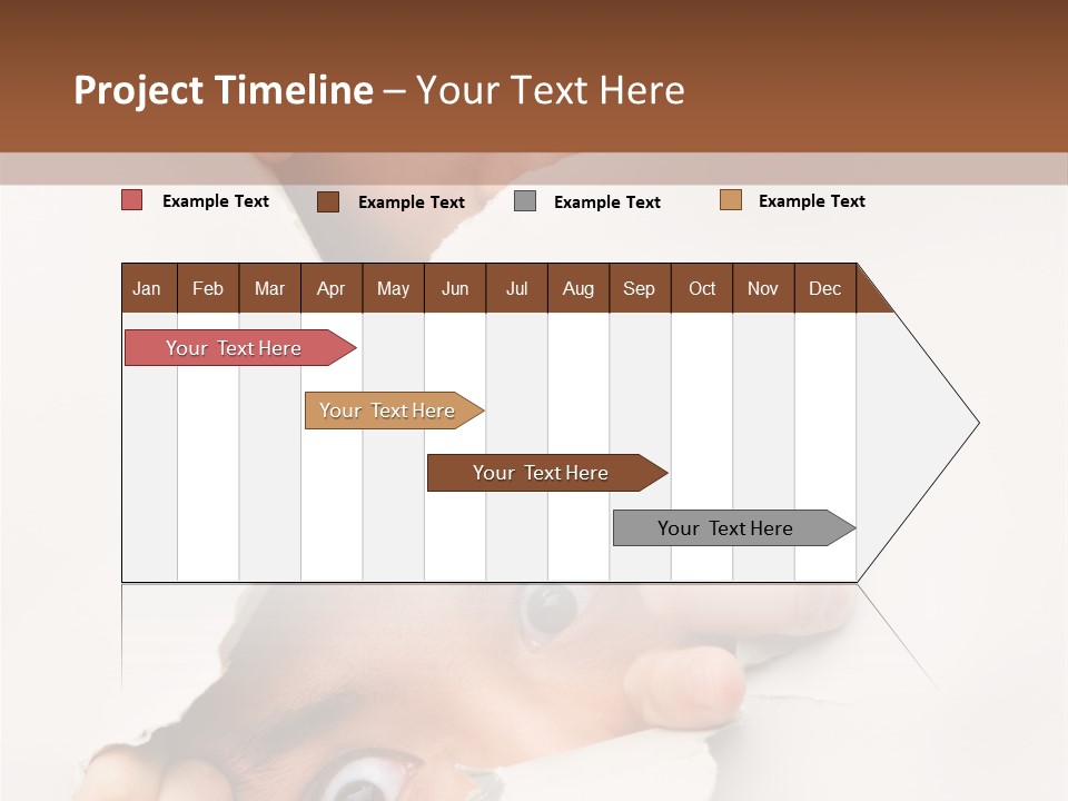 Two Hole Couple PowerPoint Template