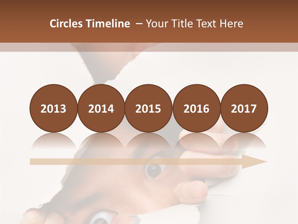 Two Hole Couple PowerPoint Template