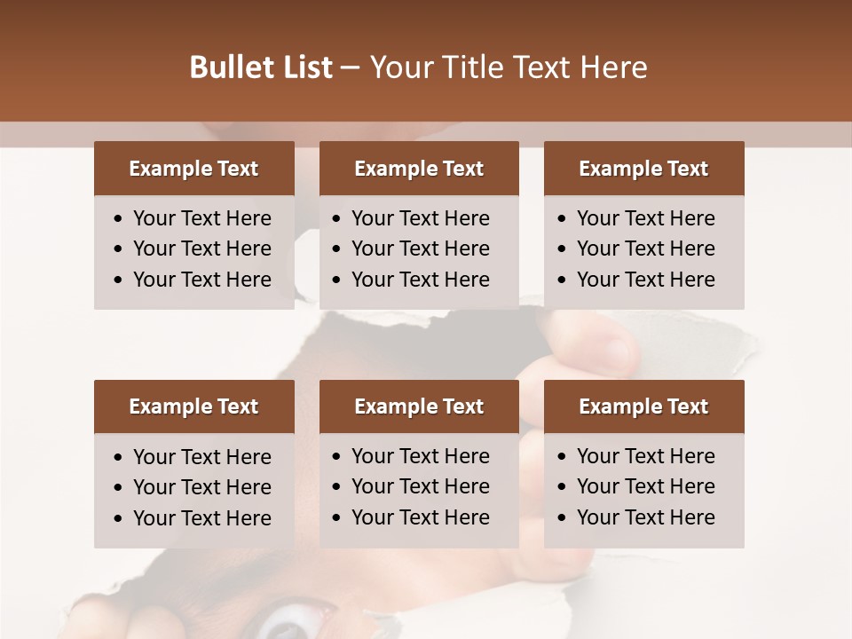 Two Hole Couple PowerPoint Template