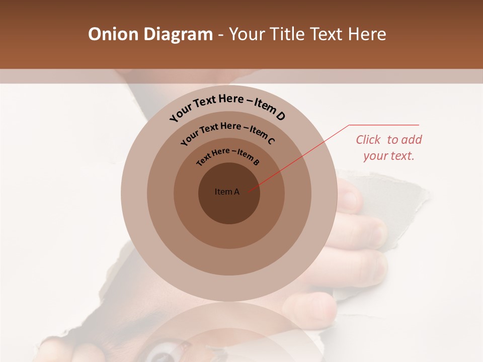 Two Hole Couple PowerPoint Template