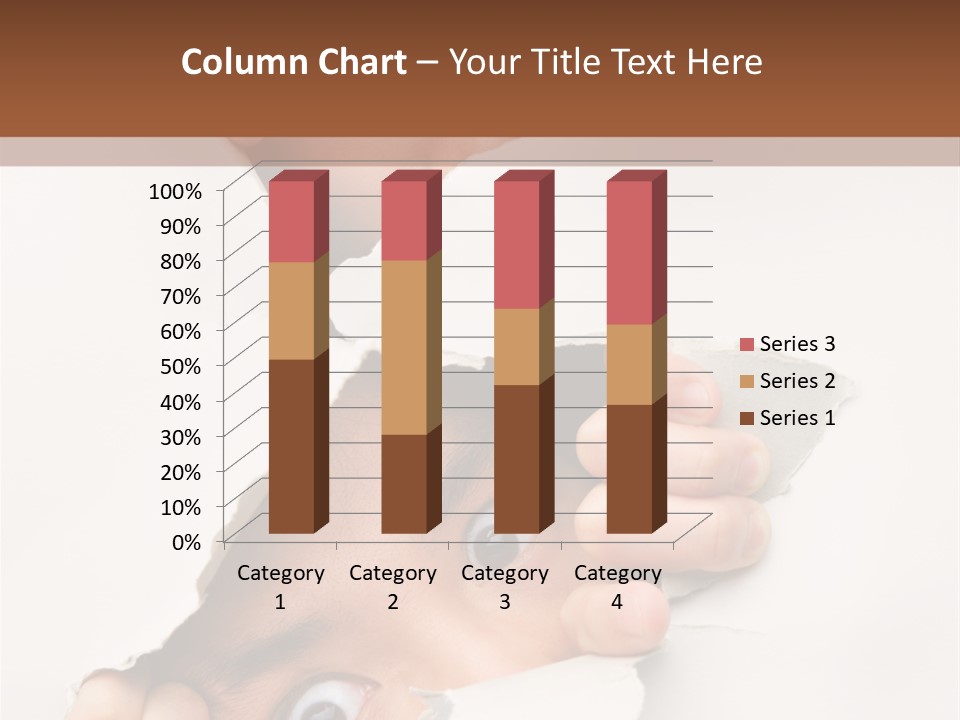 Two Hole Couple PowerPoint Template