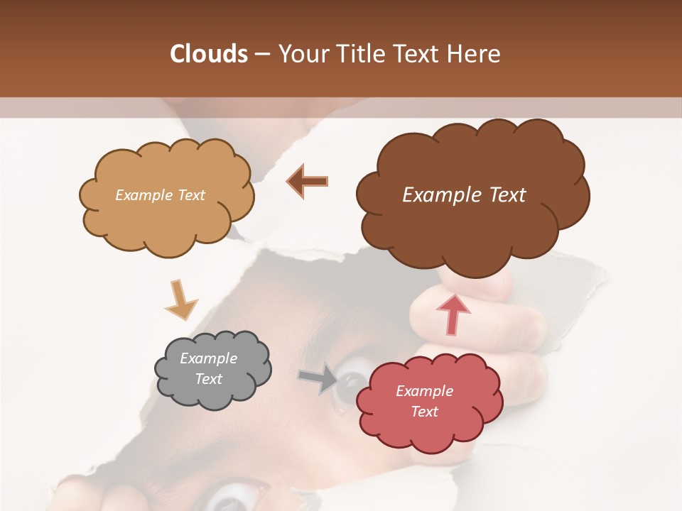 Two Hole Couple PowerPoint Template
