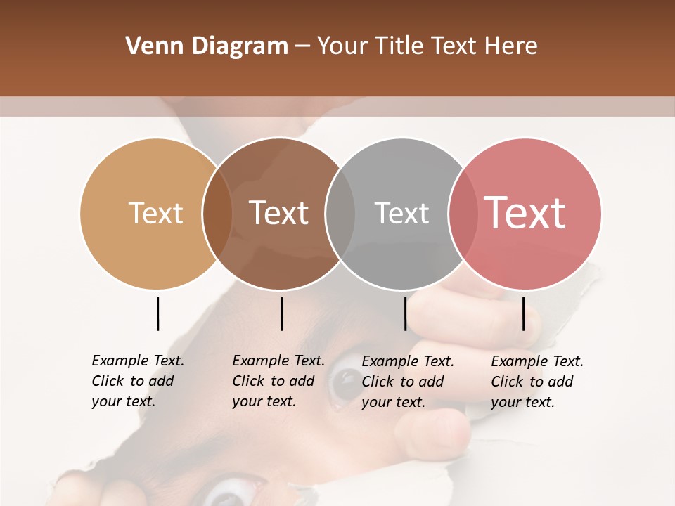 Two Hole Couple PowerPoint Template