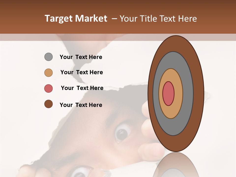 Two Hole Couple PowerPoint Template