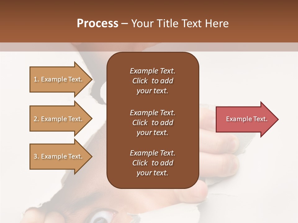 Two Hole Couple PowerPoint Template