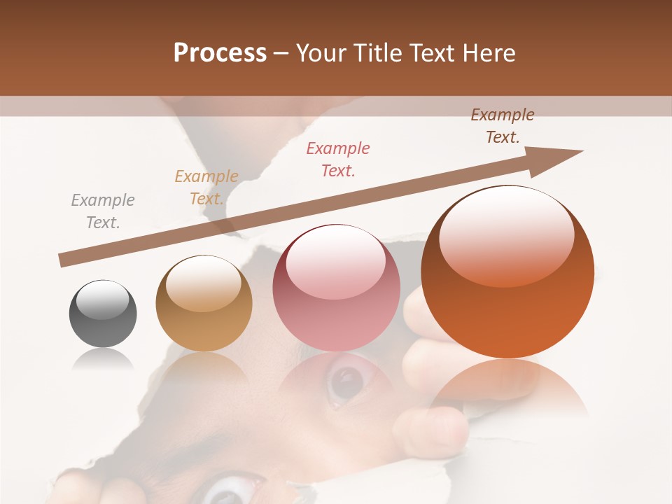 Two Hole Couple PowerPoint Template