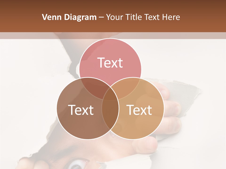 Two Hole Couple PowerPoint Template