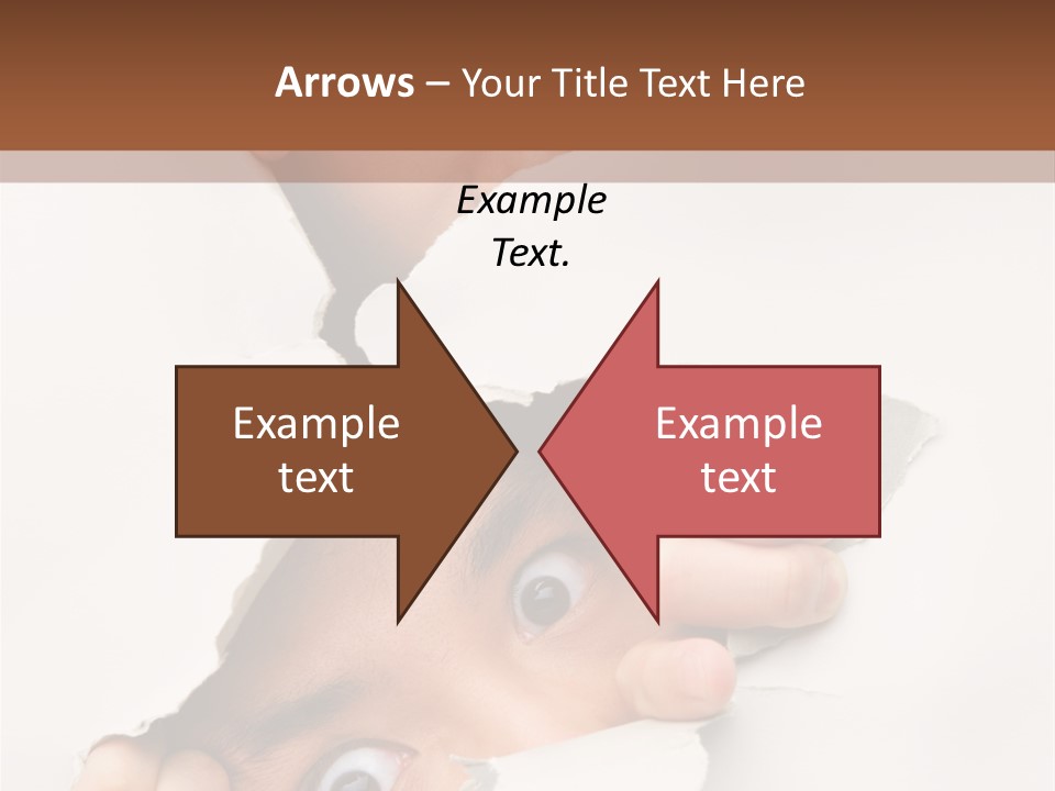 Two Hole Couple PowerPoint Template