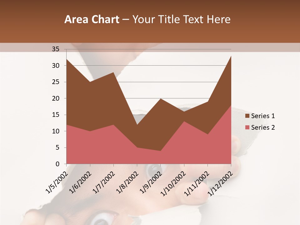 Two Hole Couple PowerPoint Template