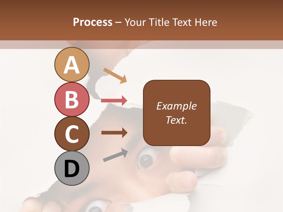 Two Hole Couple PowerPoint Template