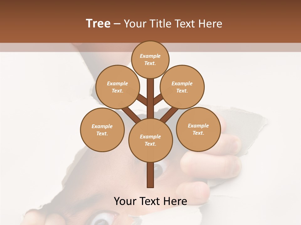 Two Hole Couple PowerPoint Template