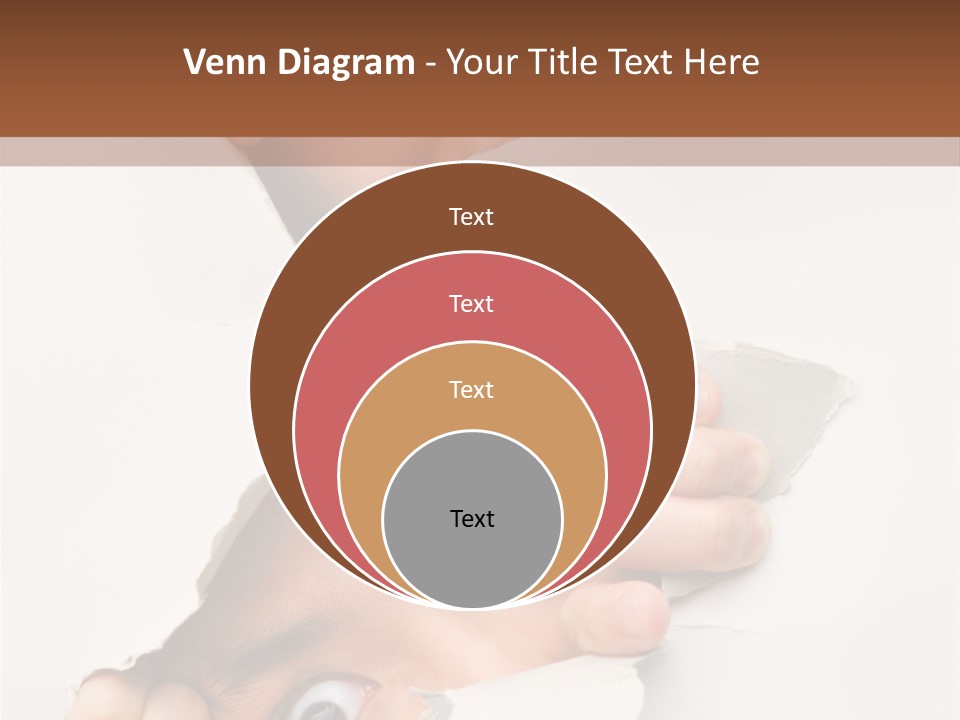 Two Hole Couple PowerPoint Template