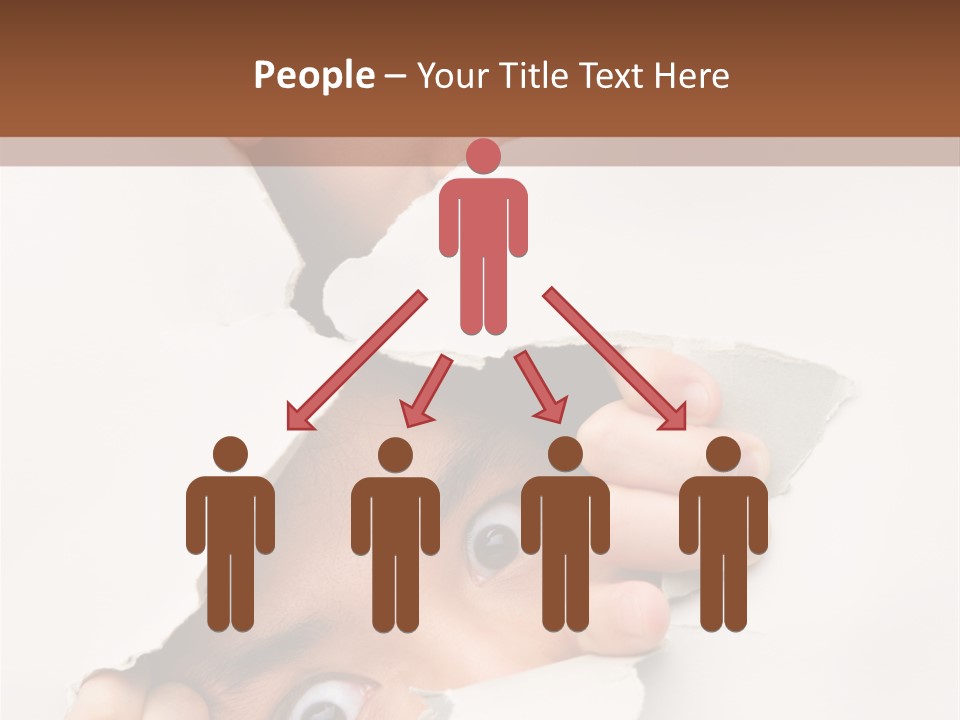 Two Hole Couple PowerPoint Template